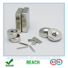 customized size nickel coating ndfeb magnet